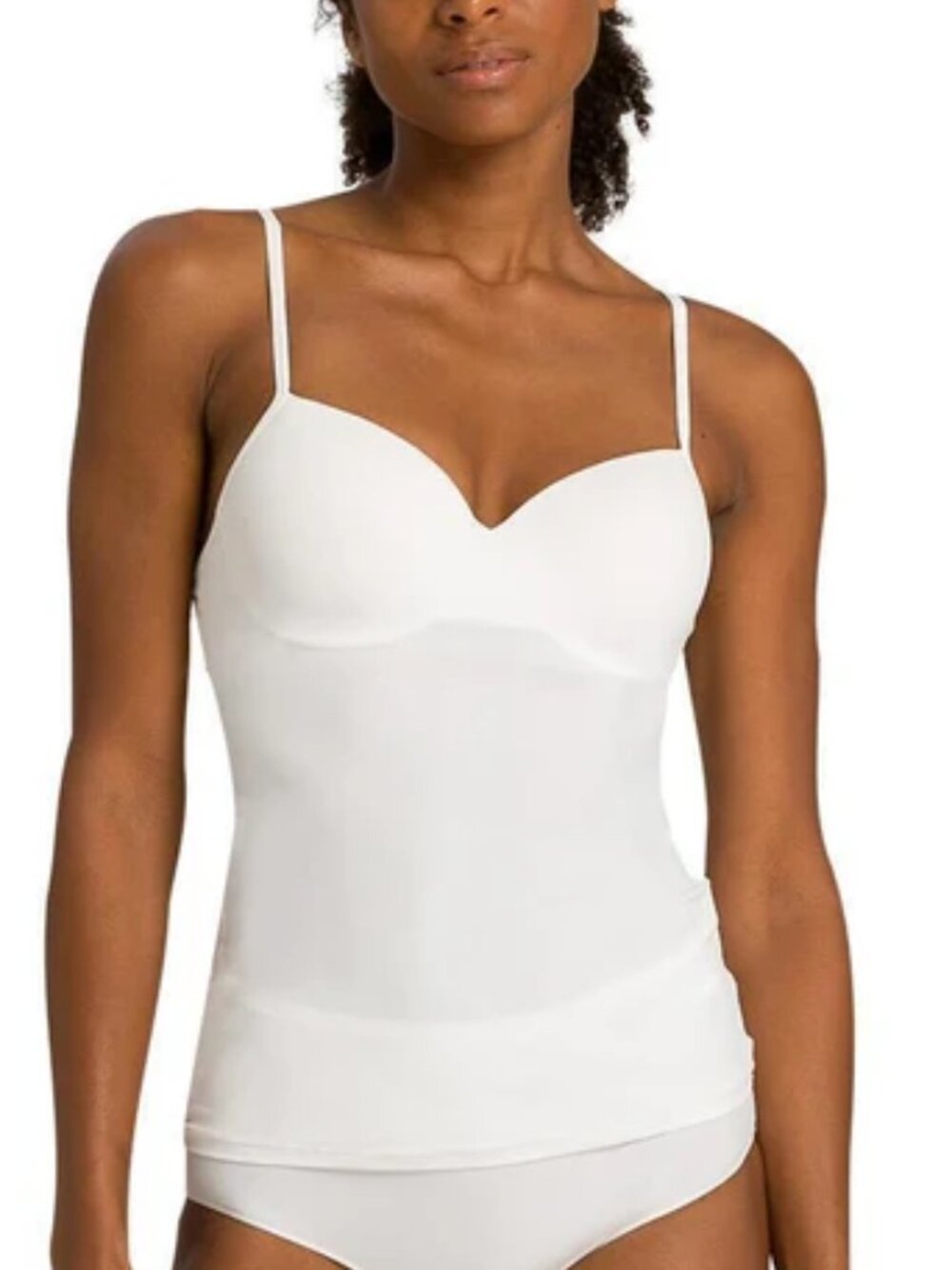 🇨🇦  Hanro White Built-In Bra Camisole